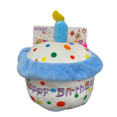 Birthday cake plush toy