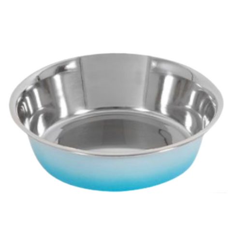 Ombre stainless steel pet bowl (400ml)