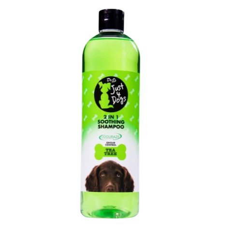2 in 1 soothing tea tree dog shampoo