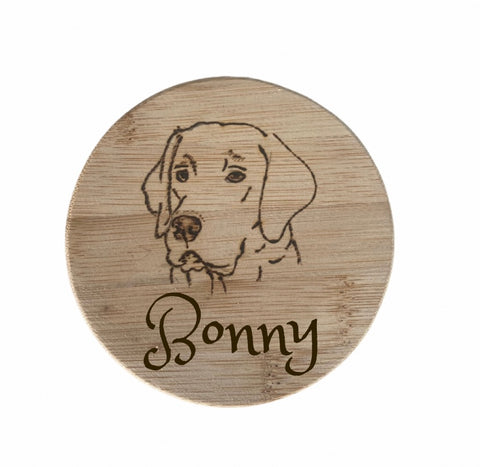 Personalised Dog Breed Treat Jar